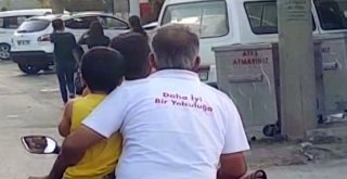 Daha İyi Bir Yolculuğa Yazılı Tişörtüyle Kazaya Davetiye Çıkardı