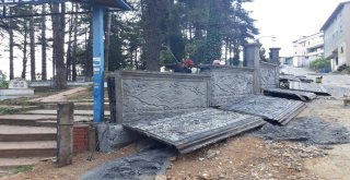 Gülüçte Mezarlıklar Bakımdan Geçiriliyor