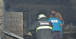 Odunluk Yangını Paniğe Neden Oldu