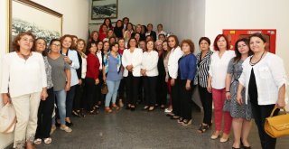 Chpli Kadınlardan Başkan Çerçioğluna Ziyaret