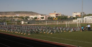 Kiliste Çocuklar Bayrama Bisiklet Sevinciyle Giriyor