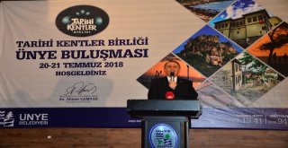 Kentlerin Tarihi Ünyede Konuşuldu