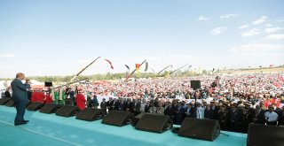 Cumhurbaşkanı Erdoğan Malazgirtte