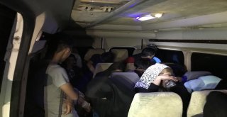 Çanakkalede 25 Kaçak Göçmen Yakalandı