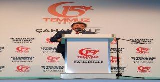 Çanakkalede 15 Temmuz Milli Birlik Yürüyüşü