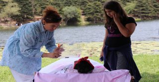 Yardım Meleği Als Hastası Özlem, 10 Yıl Sonra Tekrar Gölcük Tabiat Parkına Geldi