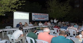 Turhalda Mahalle Toplantıları Devam Ediyor