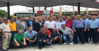 Kahramankazan Belediye Başkanı Taraftarlarla Birlikte Kombine Aldı