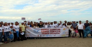Samsunda Sahiller Çöplerden Arındırıldı