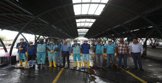 Başkan Çolakbayrakdar, Kurban Kesim Yerinde