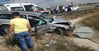 Kütahyada Trafik Kazası: 7 Yaralı