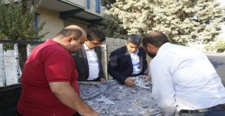 Gazikent Bölgesinde Tahrip Olan Yollar Yenileniyor