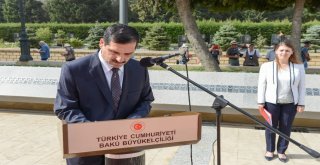 30 Ağustos Zafer Bayramı 96. Yılında Azerbaycanda Kutlandı