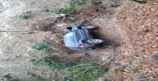 50 Metrelik Uçurumdan Aşağı Düşen Otomobilin Sürücüsü Öldü