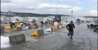 Üçüncü Havalimanı Akpınar Yerleşkesinde Eylem Yapan İşçilere Müdahale
