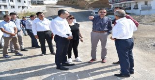 Başkan Tiryakiden Açılışlar Öncesi Denetim