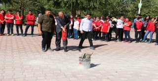 Cü Vakfı Okullarında Yangın Tatbikatı