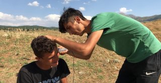 Yaylada Güneş Enerjisiyle Tıraş