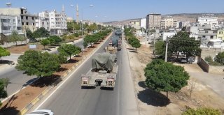 Kilisten İdlip Sınırına Askeri Araç Sevkıyatı