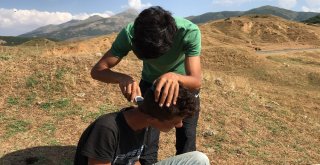 Yaylada Güneş Enerjisiyle Tıraş