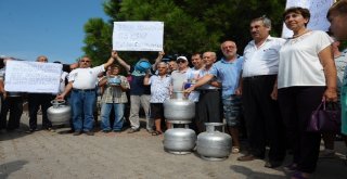 (Özel Haber) Tüplü Doğalgaz Protestosu