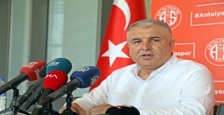 Antalyaspor Başkanı ‘Gülerek Gidiyorum Diyerek İstifa Etti