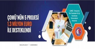 Çomünün 5 Projesi 1.3 Milyon Euro İle Desteklendi