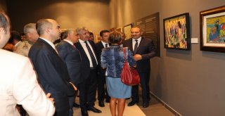 Tcmb Sanat Koleksiyonunda Yer Alan Eserler Malatyada Sergilendi