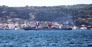 Rus Askeri Gemisi, Çanakkale Boğazından Geçti