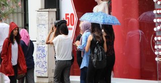 Eskişehir Yağışa Teslim Oldu