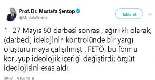 Tbmm Başkanvekili Şentop: Fetö, Örgüt İdeolojisini Esas Aldı