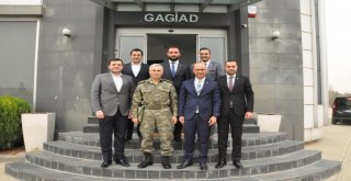 Tuğgeneral Ataktan Gagiad Dernek Merkezine Ziyaret