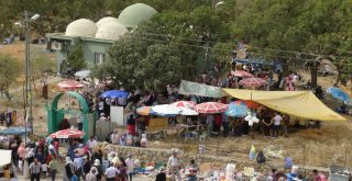 Gercüşte Seyit Bilal Türbesine Ziyaretçi Akını