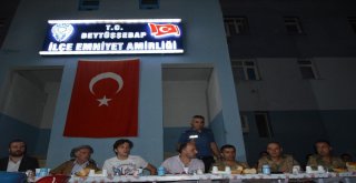 Beytüşşebapta Polisler Kurban Kesip Vatandaşlarla Birlikte Akşam Yemeği Yedi
