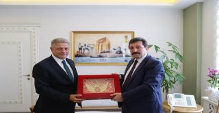 Kıyı Emniyeti Genel Müdürü Denizden, Vali Tavlıya  Ziyaret