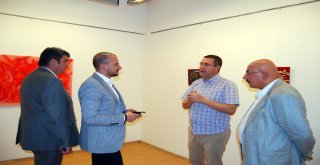 Sanko Sanat Galerisinde Dokusal Soyutlamar Iı Sergisi Açıldı