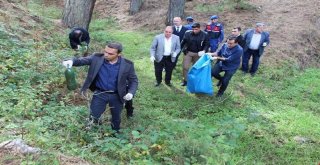 200 Öğrenci Çevre Şenliğinde Mesire Alanını Temizledi