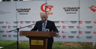 15 Temmuz Nedeniyle Şehit Yakınları, Gazi Ve Aileleri Bir Araya Geldi