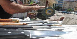 Bıçakçılarda Kurban Bayramı Yoğunluğu