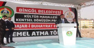 Bingölün Çehresini Değiştirecek Projenin Temeli Atıldı