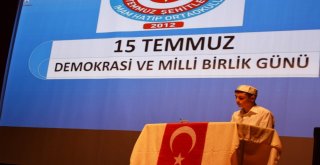 Minik Öğrenciler 15 Temmuz Demekrosi Ve Milli Birlik Gününü Andı