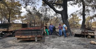 Yangın Sonrası Geri Döndü Aracını Küle Dönmüş Buldu