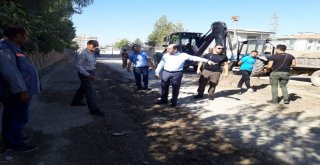 Başkan Vekili Işıktaş Parke Taşı Döşeme Çalışmalarını Denetledi