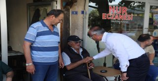 Başkan Yılmazerden Esnaf Ziyareti