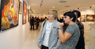 Ressam Aliyev‘İn Eserleri Sergilendi