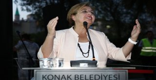 Konakta Açık Hava Sinema Keyfi Başladı