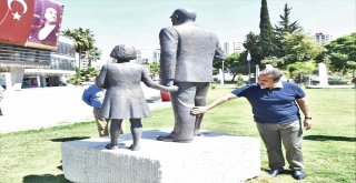 Saldırıya Uğrayan Atatürk Heykeli Onarıldı