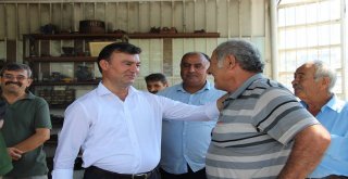 Ümmet Akın, Ziyaretlerine Kuşadasında Devam Etti