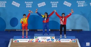 Yaz Gençlik Olimpiyat Oyunlarında Halterciler Tarih Yazdı