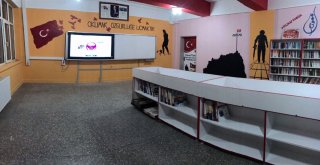 Afrin Şehidi İbrahim Imış Adına Şuhut Zafer Anadolu Lisesinde Kütüphane Açıldı